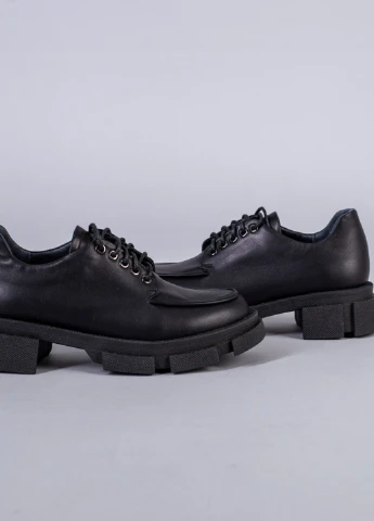 Brand Туфли ShoesBand черный з натуральная кожа, — демисезон (257136459)