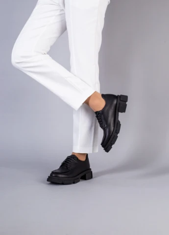 Brand Туфли ShoesBand черный з натуральная кожа, — демисезон (257136459)