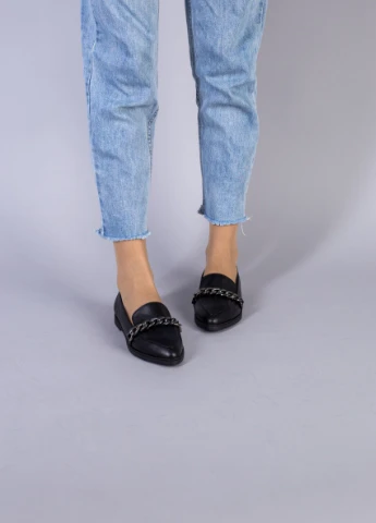 Brand Туфлі ShoesBand чорний з натуральна шкіра, — демісезон (257136351)