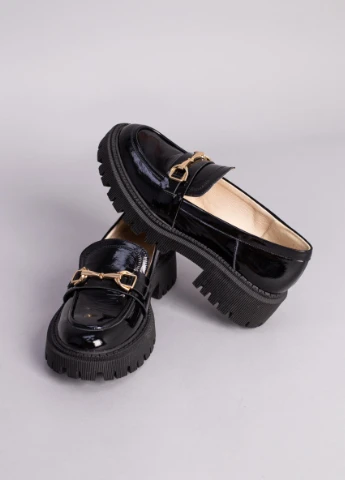 Brand Туфлі ShoesBand чорний з натуральна шкіра, — демісезон (257136315)