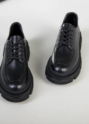 Brand Туфлі ShoesBand чорний з натуральна шкіра, — демісезон (257136287)