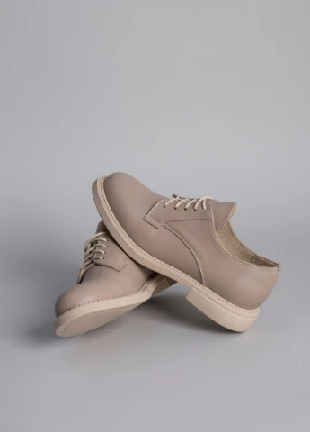 Brand Туфли ShoesBand бежевый з натуральная кожа, — демисезон (257136543)