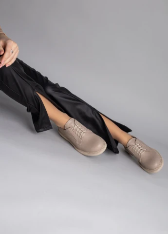 Brand Туфли ShoesBand бежевый з натуральная кожа, — демисезон (257136543)