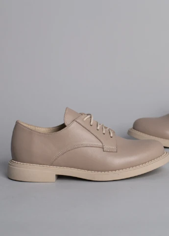 Brand Туфли ShoesBand бежевый з натуральная кожа, — демисезон (257136543)