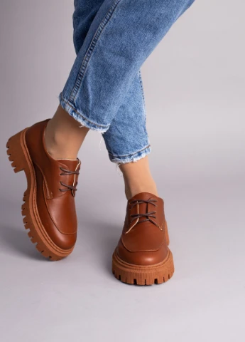 Brand Туфлі ShoesBand коричневий з натуральна шкіра, — демісезон (257136302)