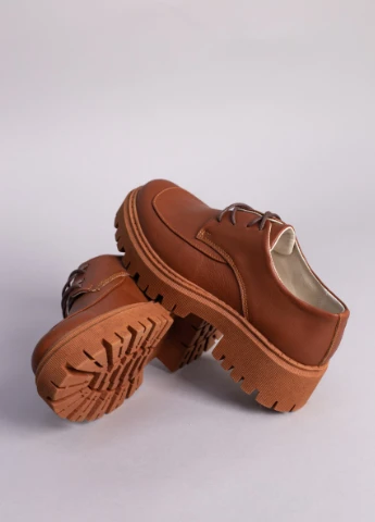 Brand Туфлі ShoesBand коричневий з натуральна шкіра, — демісезон (257136302)