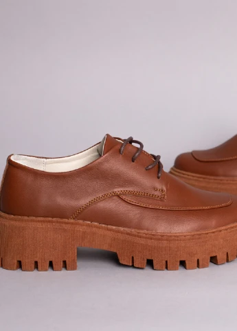 Brand Туфлі ShoesBand коричневий з натуральна шкіра, — демісезон (257136302)