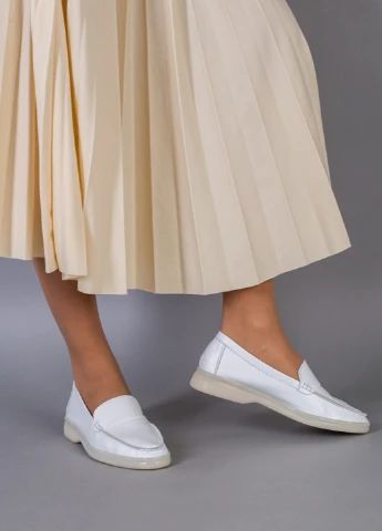 Brand Туфлі ShoesBand білий з натуральна шкіра, — демісезон (257136279)