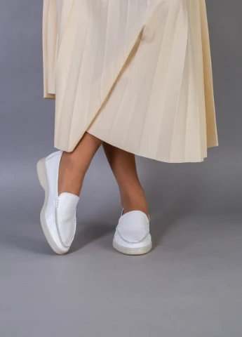 Brand Туфлі ShoesBand білий з натуральна шкіра, — демісезон (257136279)