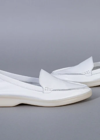 Brand Туфлі ShoesBand білий з натуральна шкіра, — демісезон (257136279)
