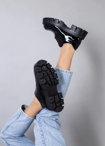 Brand Туфлі ShoesBand чорний з натуральна шкіра, — демісезон (257136271)