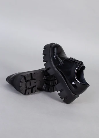 Brand Туфлі ShoesBand чорний з натуральна шкіра, — демісезон (257136271)