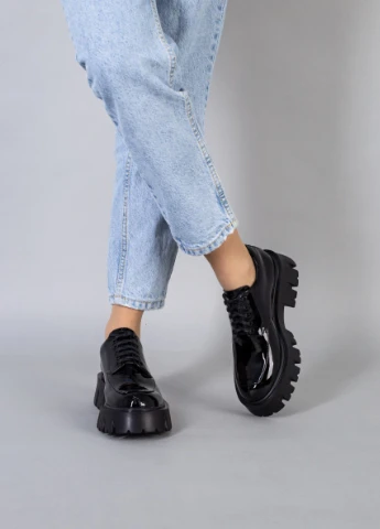 Brand Туфлі ShoesBand чорний з натуральна шкіра, — демісезон (257136271)