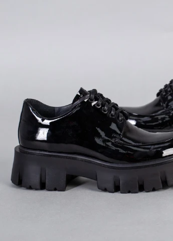 Brand Туфлі ShoesBand чорний з натуральна шкіра, — демісезон (257136271)