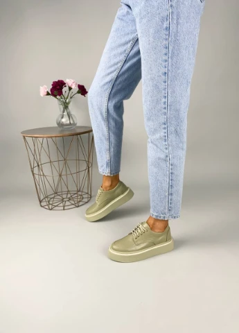 Brand Туфлі ShoesBand хакі з натуральна шкіра, — демісезон (257136299)