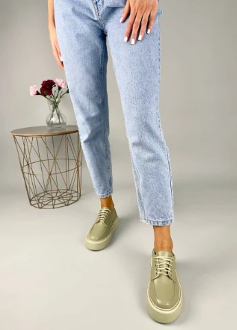 Brand Туфлі ShoesBand хакі з натуральна шкіра, — демісезон (257136299)