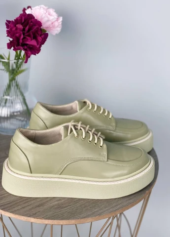 Brand Туфлі ShoesBand хакі з натуральна шкіра, — демісезон (257136299)