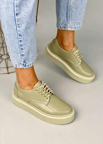 Brand Туфлі ShoesBand хакі з натуральна шкіра, — демісезон (257136299)