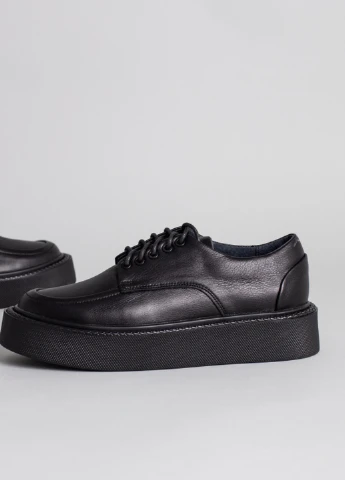 Brand Туфлі ShoesBand чорний з натуральна шкіра, — демісезон (257136173)