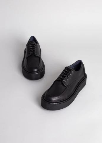 Brand Туфлі ShoesBand чорний з натуральна шкіра, — демісезон (257136173)