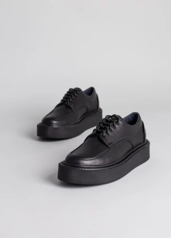 Brand Туфлі ShoesBand чорний з натуральна шкіра, — демісезон (257136173)