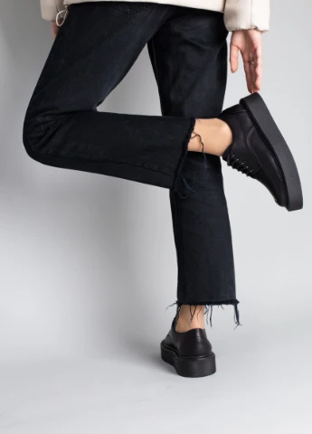Brand Туфлі ShoesBand чорний з натуральна шкіра, — демісезон (257136173)
