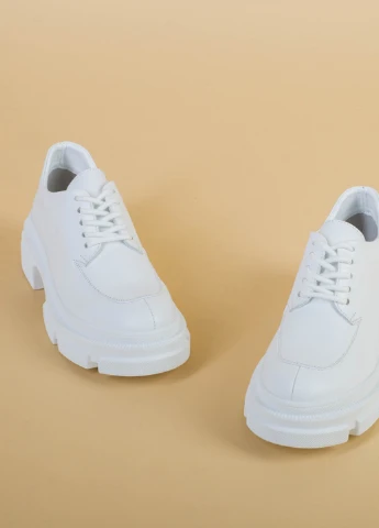 Brand Туфли ShoesBand белый з натуральная кожа, — демисезон (257136572)
