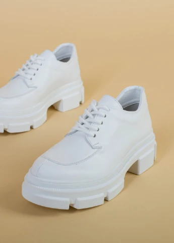 Brand Туфли ShoesBand белый з натуральная кожа, — демисезон (257136572)