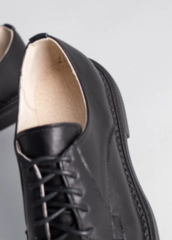 Brand Туфлі ShoesBand чорний з натуральна шкіра, — демісезон (257136238)
