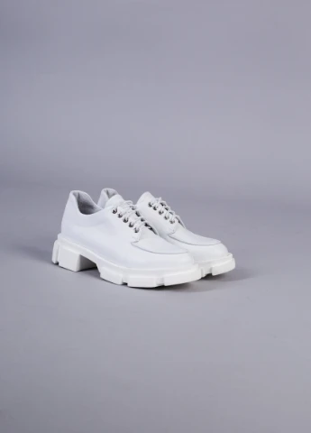 Brand Туфли ShoesBand белый з натуральная кожа, — демисезон (257136430)