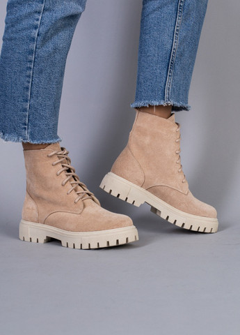 Зимние ботинки shoesband Brand без декора из натуральной замши