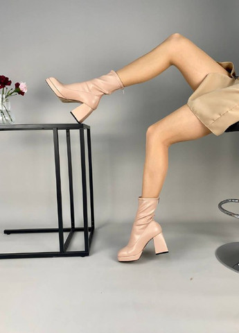 Осенние ботинки shoesband Brand без декора из искусственной кожи
