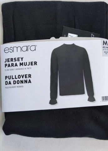 Черный демисезонный свитер джемпер женский джемпер Esmara