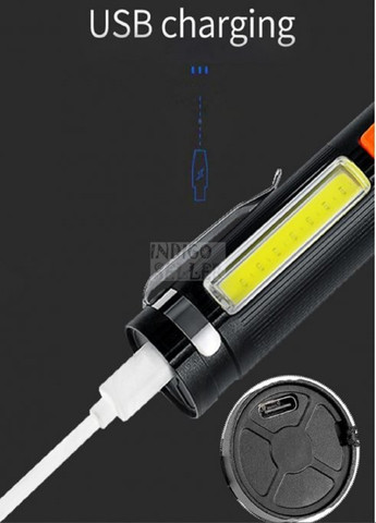 Ліхтарик ручний Bailong акумуляторний 4 режими BL 11 P50 від USB No Brand (257135492)