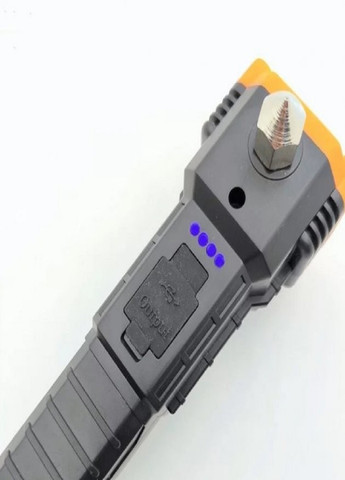 Ліхтар ручний акумуляторний з боковим підсвічуванням LL 104 No Brand (257135486)