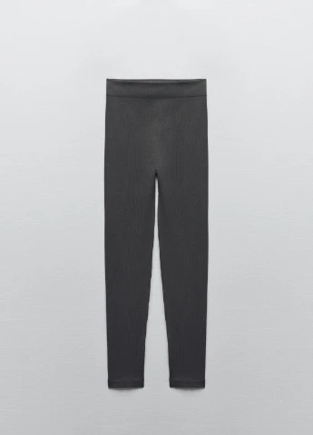 Хаки демисезонные леггинсы Zara