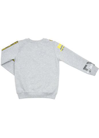 Серый демисезонный набор детской одежды "don’t stop" (13313-128b-gray) Breeze