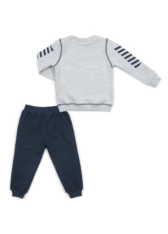 Серый демисезонный набор детской одежды "good skate" (13263-98b-gray) Breeze