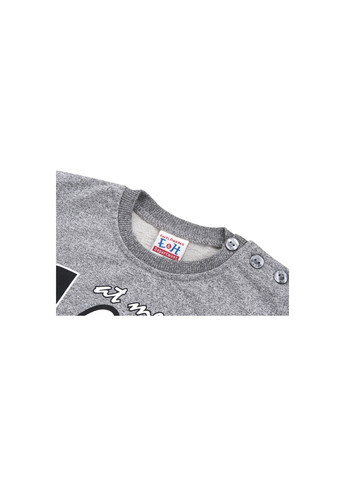 Сірий демісезонний набір дитячого одягу кофта з брюками "look" (8074-80b-gray) Breeze