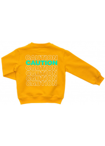 Желтый демисезонный набор детской одежды "caution" (6161-128b-yellow) Smile
