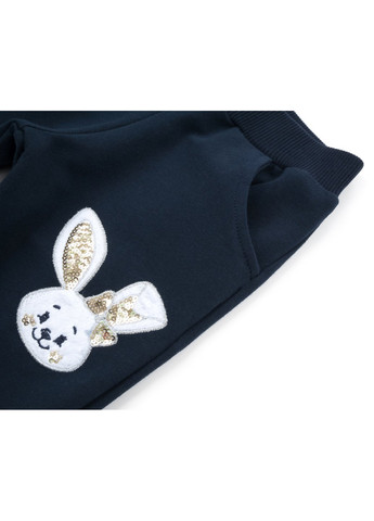 Комбинированный демисезонный набор детской одежды с зайками (13701-80g-beige) Breeze