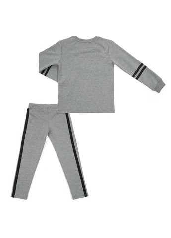 Комбінований демісезонний набір дитячого одягу "no problems!" (13229-164g-gray) Breeze