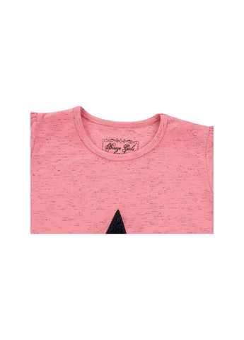 Комбинированный демисезонный набор детской одежды с объемной аппликацией (8401-110g-coral) Breeze