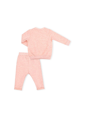 Персиковий демісезонний набір дитячого одягу із зайчиками (10214-80g-peach) Breeze