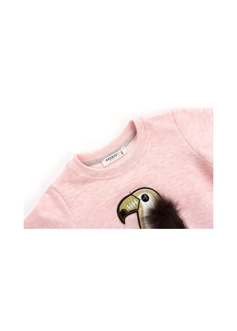 Персиковый демисезонный набор детской одежды с попугаем (10575-98g-peach) Breeze