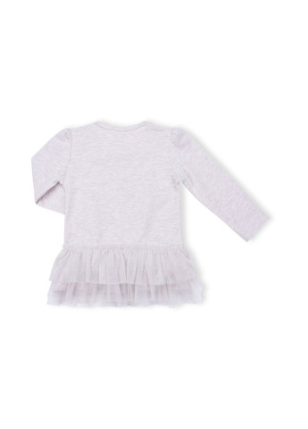 Комбинированный демисезонный набор детской одежды с лебедем (9959-80g-beige) Breeze