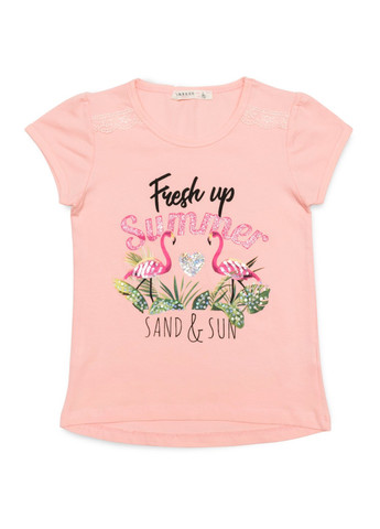 Комбинированный летний набор детской одежды fresh up summer (14397-116g-peach) Breeze