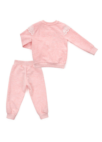 Комбинированный демисезонный набор детской одежды с зайчиками (13649-80g-peach) Breeze