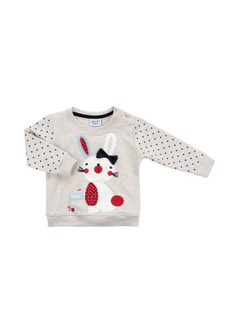 Бежевий демісезонний набір дитячого одягу із зайчиками (10188-74g-beige) Breeze