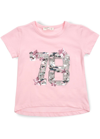 Комбинированный летний набор детской одежды "78" (14246-104g-pinkgray) Breeze